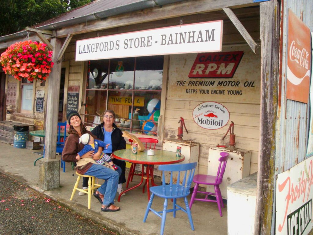 Exterior of the historic Langford Store in Bainham